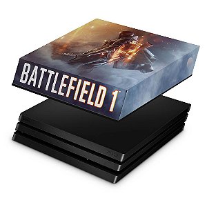 PS4 Pro Capa Anti Poeira - Battlefield 1