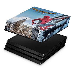 PS4 Pro Capa Anti Poeira - Spiderman - Homem Aranha Homecoming