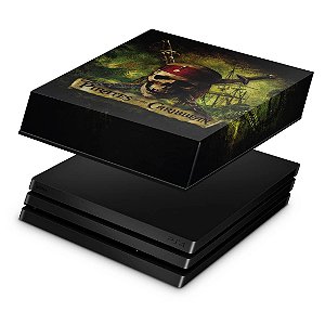 PS4 Pro Capa Anti Poeira - Piratas do Caribe