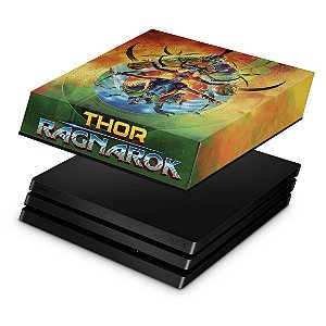 PS4 Pro Capa Anti Poeira - Thor Ragnarok