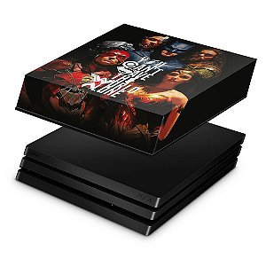 PS4 Pro Capa Anti Poeira - Liga Da Justiça