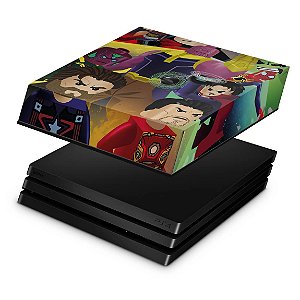 PS4 Pro Capa Anti Poeira - Lego Avengers Vingadores