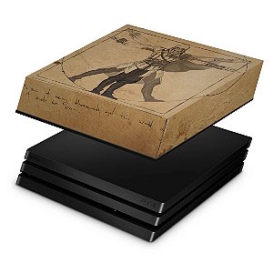 PS4 Pro Capa Anti Poeira - Assassin’s Creed Vitruviano