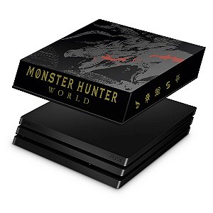 PS4 Pro Capa Anti Poeira - Monster Hunter Edition