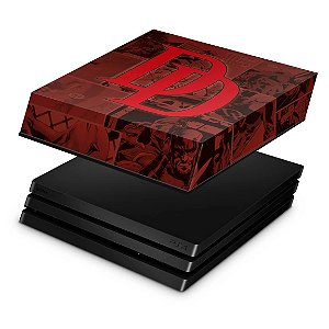 PS4 Pro Capa Anti Poeira - Daredevil Demolidor Comics