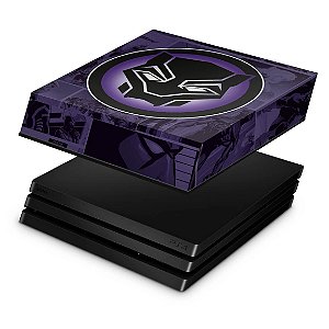 PS4 Pro Capa Anti Poeira - Pantera Negra Comics