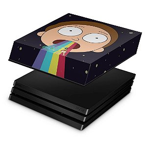 PS4 Pro Capa Anti Poeira - Morty Rick and Morty