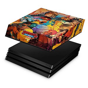 PS4 Pro Capa Anti Poeira - Streets of Rage 4