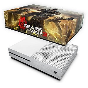 Xbox One Slim Capa Anti Poeira - Gears of War