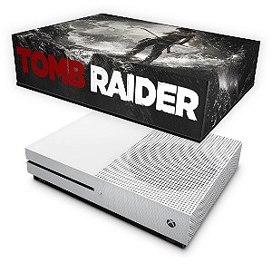 Xbox One Slim Capa Anti Poeira - Tomb Raider