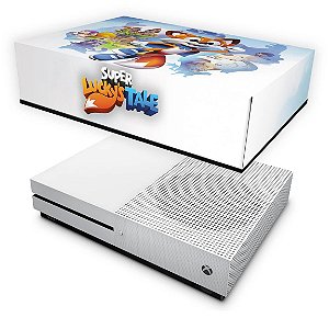 Xbox One Slim Capa Anti Poeira - Super Lucky's Tale