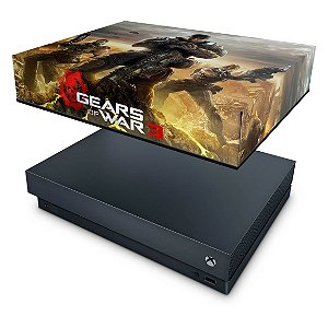 Xbox One X Capa Anti Poeira - Gears of War