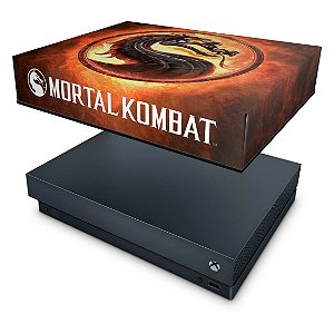 Xbox One X Capa Anti Poeira - Mortal Kombat