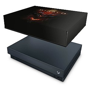 Xbox One X Capa Anti Poeira - Diablo