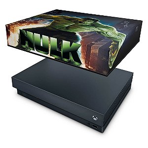 Xbox One X Capa Anti Poeira - Hulk