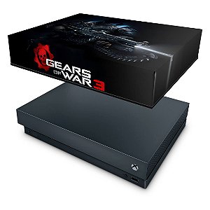 Xbox One X Capa Anti Poeira - Gears of War 4