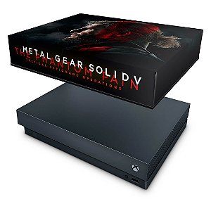 Xbox One X Capa Anti Poeira - Metal Gear Solid 5: The Phantom Pain