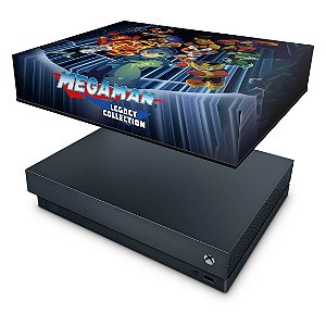 Xbox One X Capa Anti Poeira - Megaman Legacy Collection