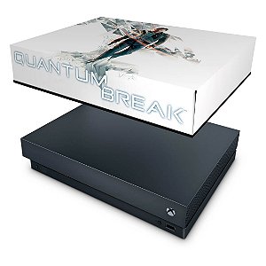 Xbox One X Capa Anti Poeira - Quantum Break