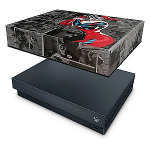 Xbox One X Capa Anti Poeira - Arlequina Harley Quinn #A