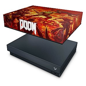 Xbox One X Capa Anti Poeira - Doom