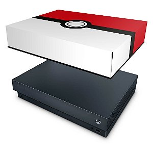 Xbox One X Capa Anti Poeira - Pokemon Pokebola