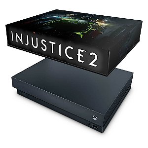 Xbox One X Capa Anti Poeira - Injustice 2