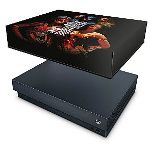 Xbox One X Capa Anti Poeira - Liga da Justiça