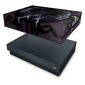 Xbox One X Capa Anti Poeira - Pantera Negra