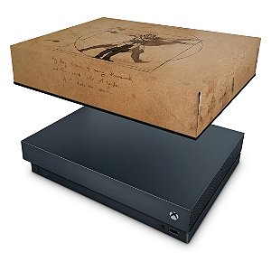 Xbox One X Capa Anti Poeira - Assassin’s Creed Vitruviano