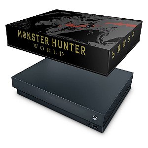 Xbox One X Capa Anti Poeira - Monster Hunter Edition