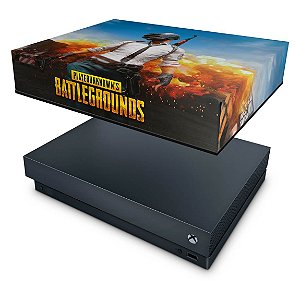 Xbox One X Capa Anti Poeira - Players Unknown Battlegrounds PUBG