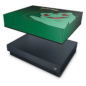 Xbox One X Capa Anti Poeira - Pokemon Bulbasaur