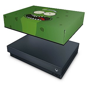 Xbox One X Capa Anti Poeira - Pickle Rick and Morty