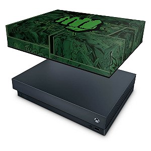 Xbox One X Capa Anti Poeira - Hulk Comics