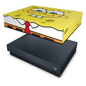 Xbox One X Capa Anti Poeira - Bob Esponja