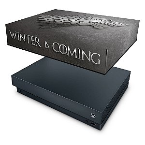 Xbox One X Capa Anti Poeira - Game Of Thrones Stark