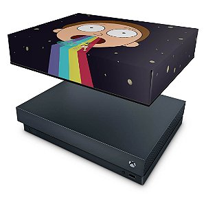 Xbox One X Capa Anti Poeira - Morty Rick and Morty