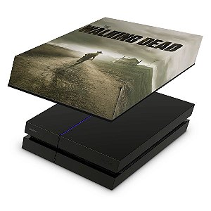 PS4 Fat Capa Anti Poeira - The Walking Dead