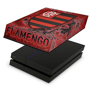 PS4 Fat Capa Anti Poeira - Flamengo