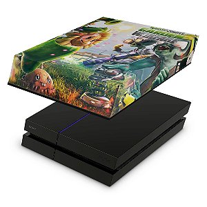 PS4 Fat Capa Anti Poeira - Plants Vs Zombies Garden Warfare