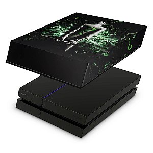 PS4 Fat Capa Anti Poeira - Charada Batman