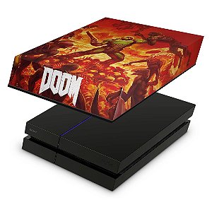 PS4 Fat Capa Anti Poeira - Doom