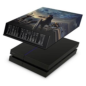 PS4 Fat Capa Anti Poeira - Final Fantasy Xv #B