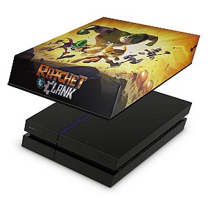 PS4 Fat Capa Anti Poeira - Ratchet & Clank