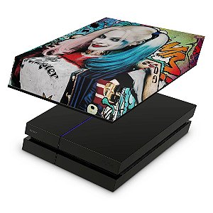 PS4 Fat Capa Anti Poeira - Esquadrão Suicida #A