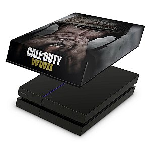 PS4 Fat Capa Anti Poeira - Call Of Duty Ww2