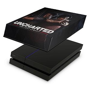 PS4 Fat Capa Anti Poeira - Uncharted Lost Legacy