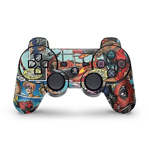 PS3 Controle Skin - Deadpool