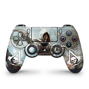 Skin PS4 Controle - Assassins Creed Black Flag